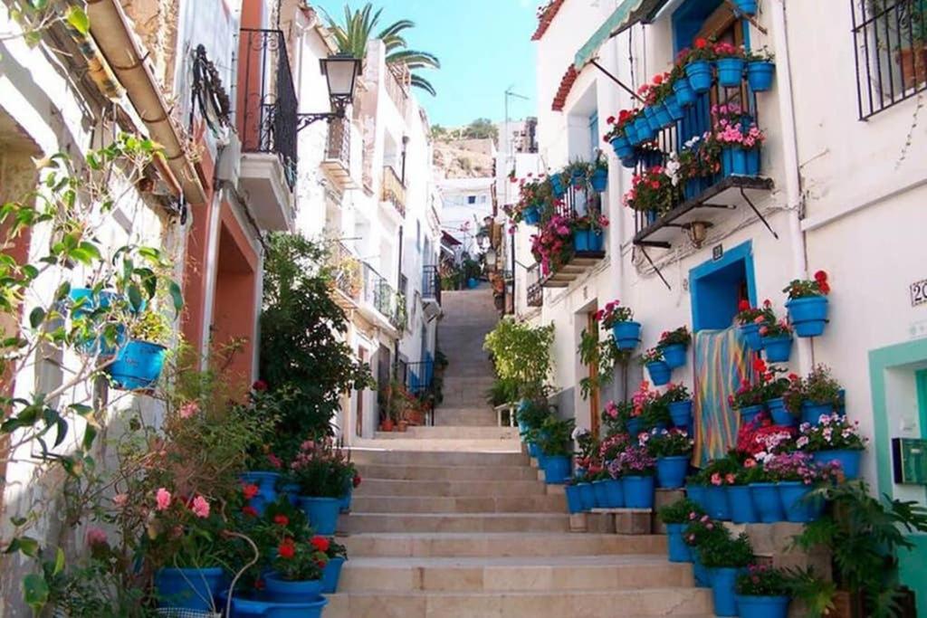 Espacioso Y Centrico Piso Con Zona Chill-Out อาลิกันเต ภายนอก รูปภาพ